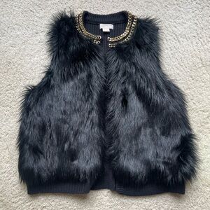 Michael Kors faux fur vest